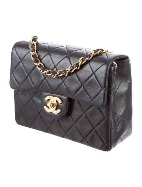 classic mini square chanel|chanel mini rectangle flap bag.